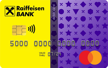 Дебетовая карта Райффайзенбанк MasterСard Standard оформить онлайн-заявку