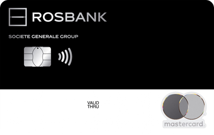 Дебетовая карта Росбанк MasterCard Black оформить онлайн-заявку
