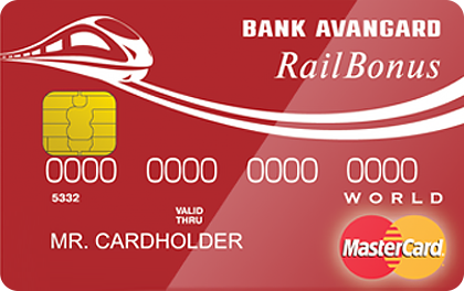 Кредитная карта Авангард Mastercard World Railbonus