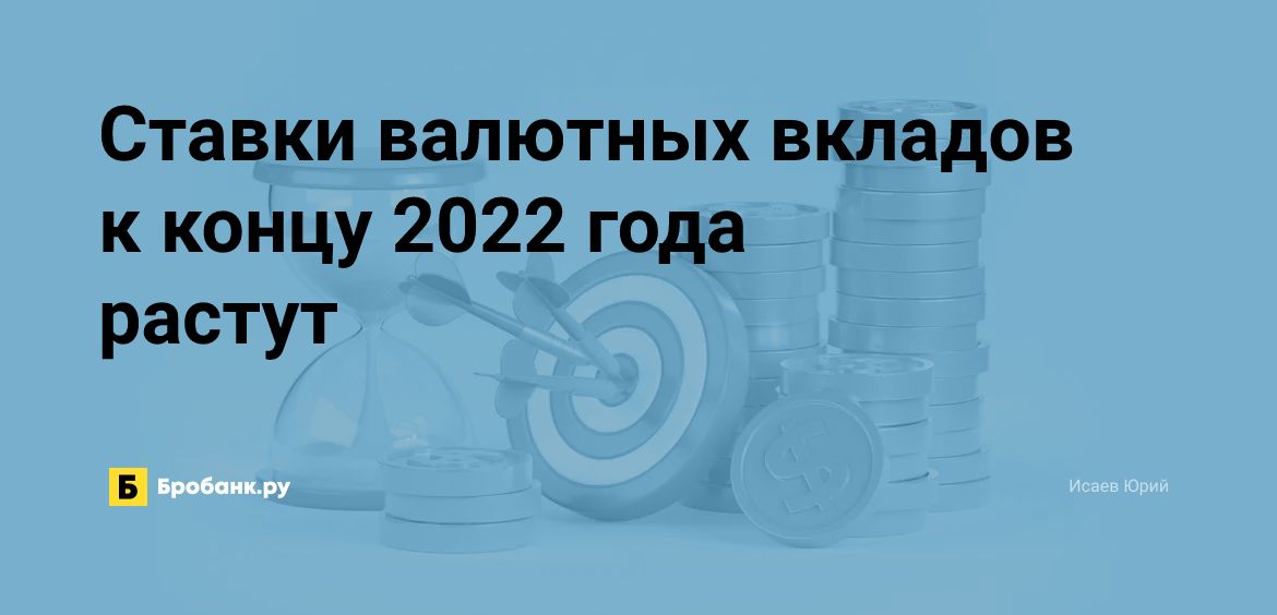 Ставки валютных вкладов к концу 2022 года растут | Микрозаймс.ру