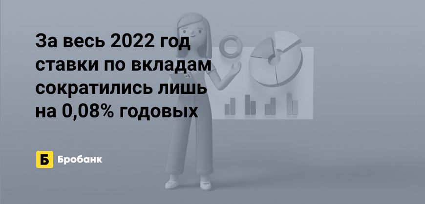Доходность вкладов за 2022 год снизилась на 1% | Микрозаймс.ру
