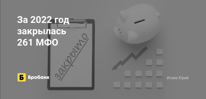 За 2022 год рынок МФО сократился на 8,3% компаний | Микрозаймс.ру