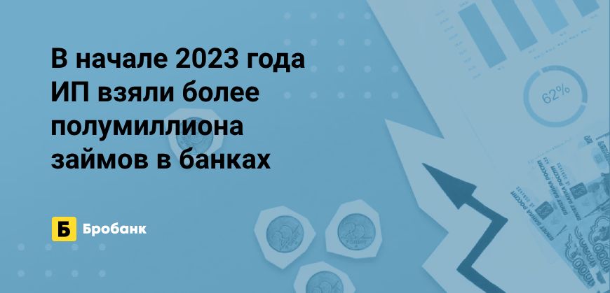 Рекордные выдачи кредитов ИП в начале 2023 года | Микрозаймс.ру