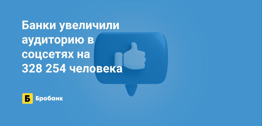 Аудитория банков в соцсетях выросла на 2,77% | Микрозаймс.ру