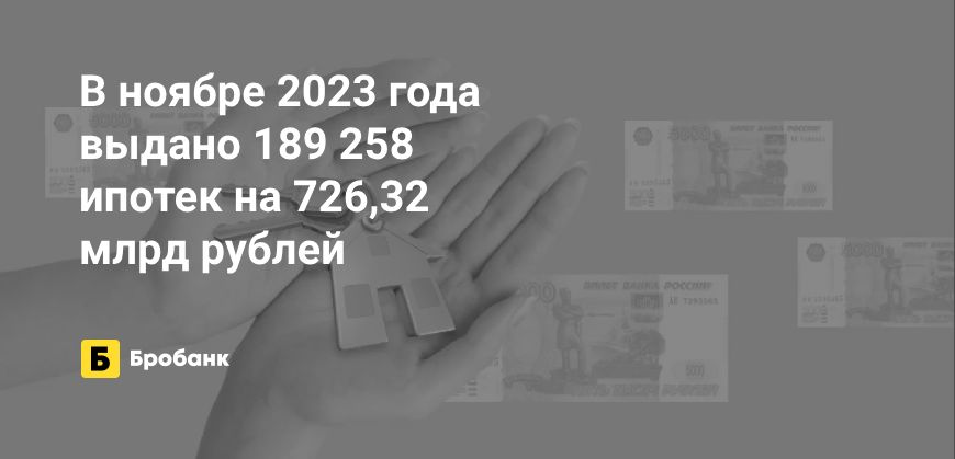 В ноябре 2023 года спрос на ипотеку снизился | Микрозаймс.ру